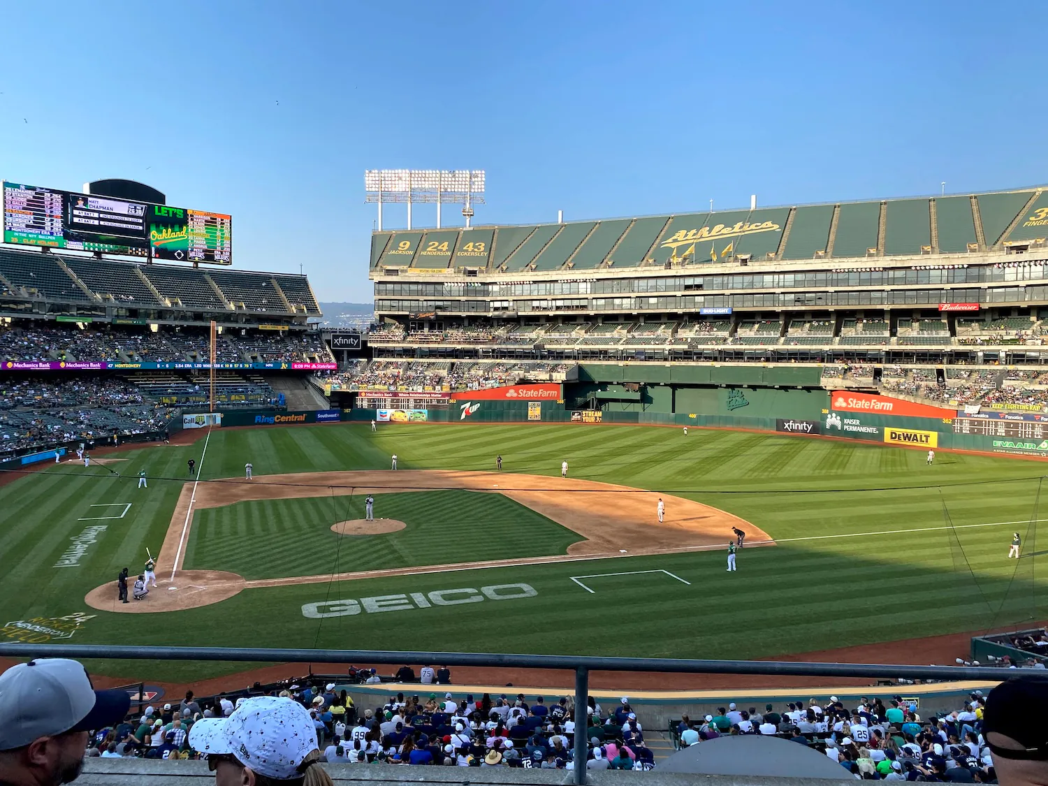 Oakland Coliseum — Athletics